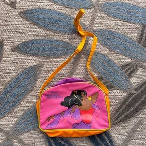 Vintage Disney's The Hunchback of Notre Dame Esmeralda Kids’ Messenger Purse Bag